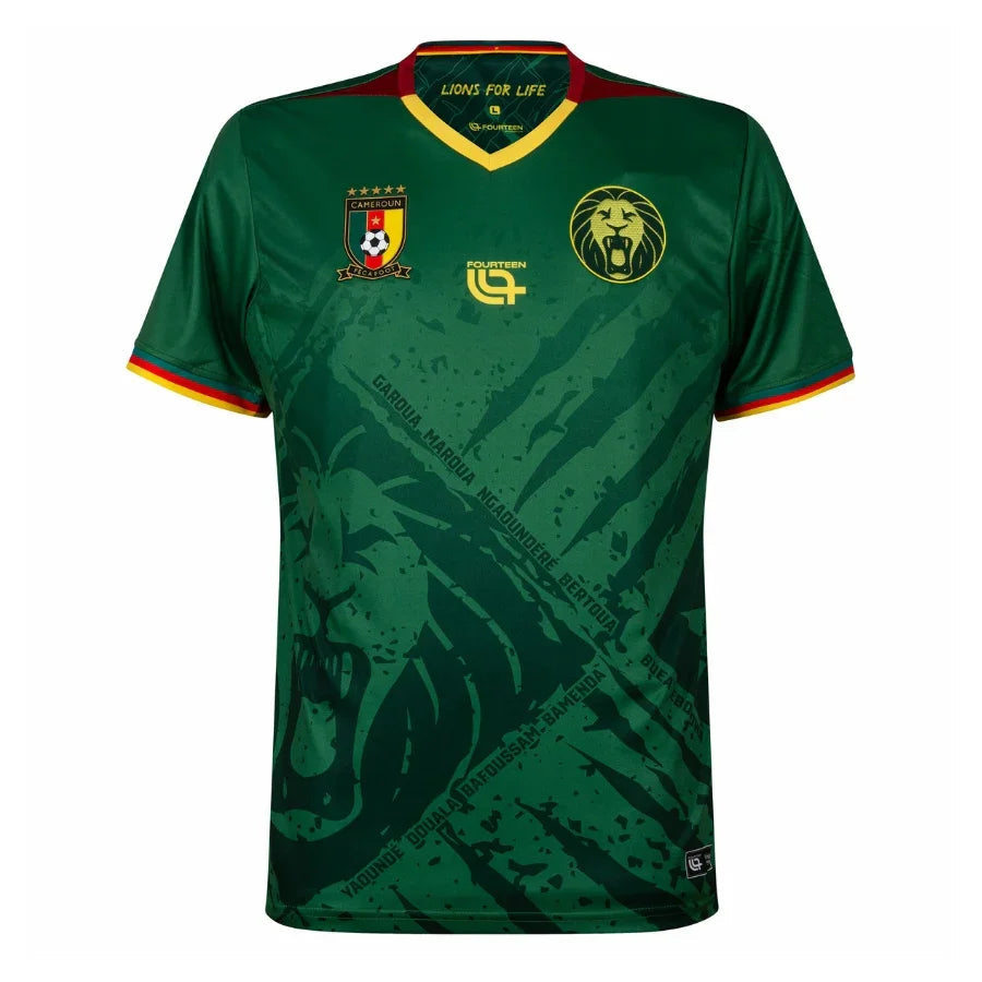 Cameroon Home Fan Jersey 2025/26-mysite Custom Football Kit- Nextkits