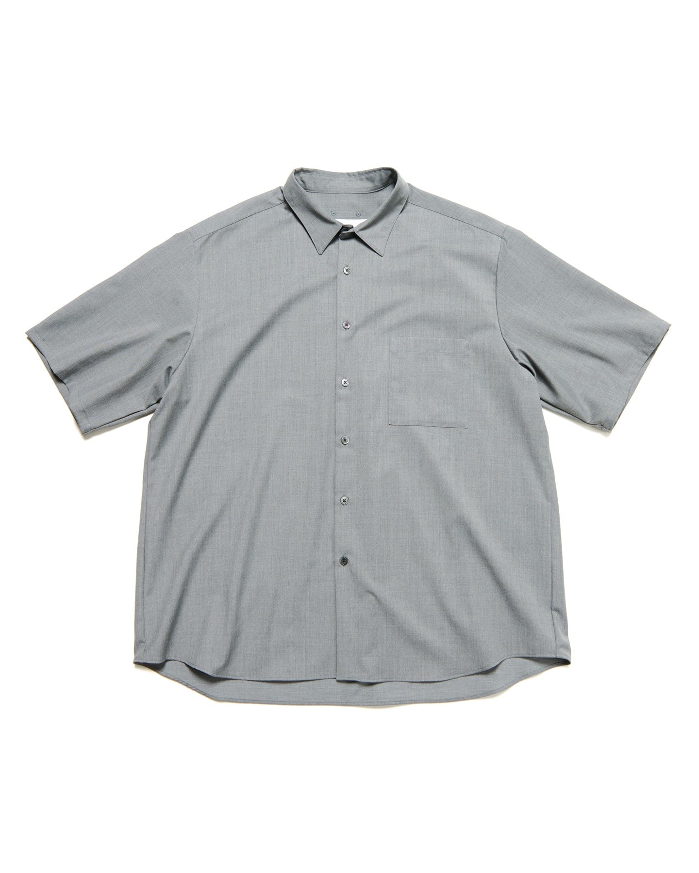 SOPHNET. 25S/S SUMMER STRETCH WOOL S/S SHIRT  SOPH-250017 