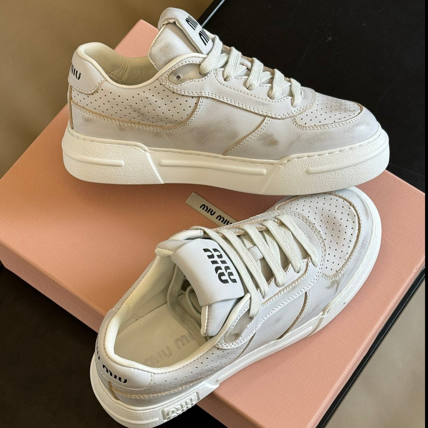 Frost Color Sneakers Calfskin、mysite、Cacoeks