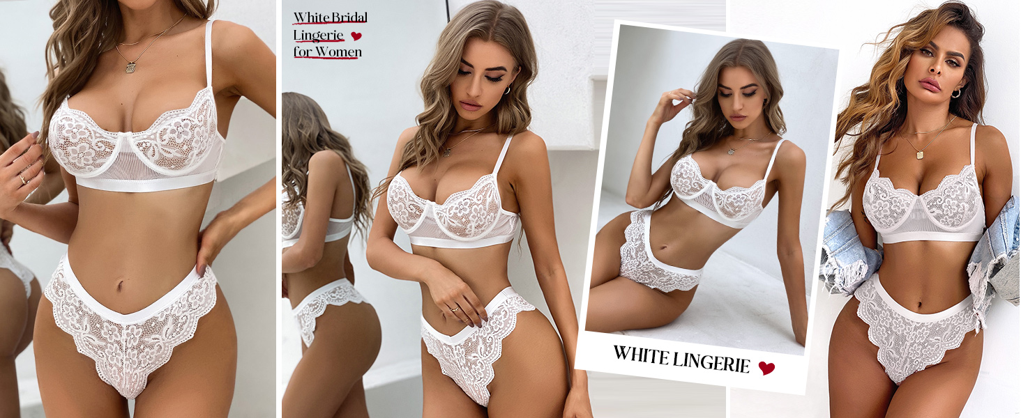 White lingerie