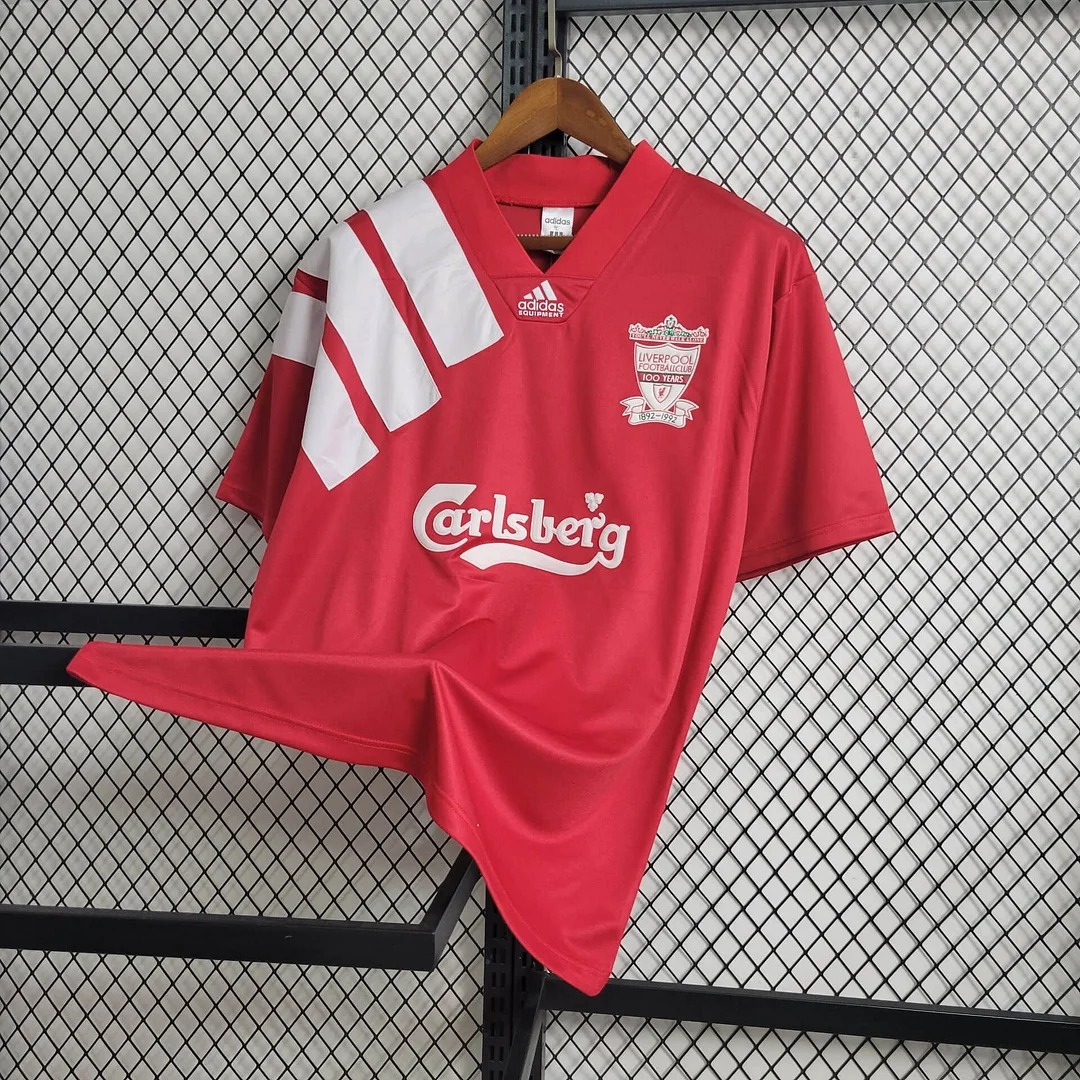 GlobeJersey-Retro liver.pool 1992-93 100 YEARS Home Stadium Jersey