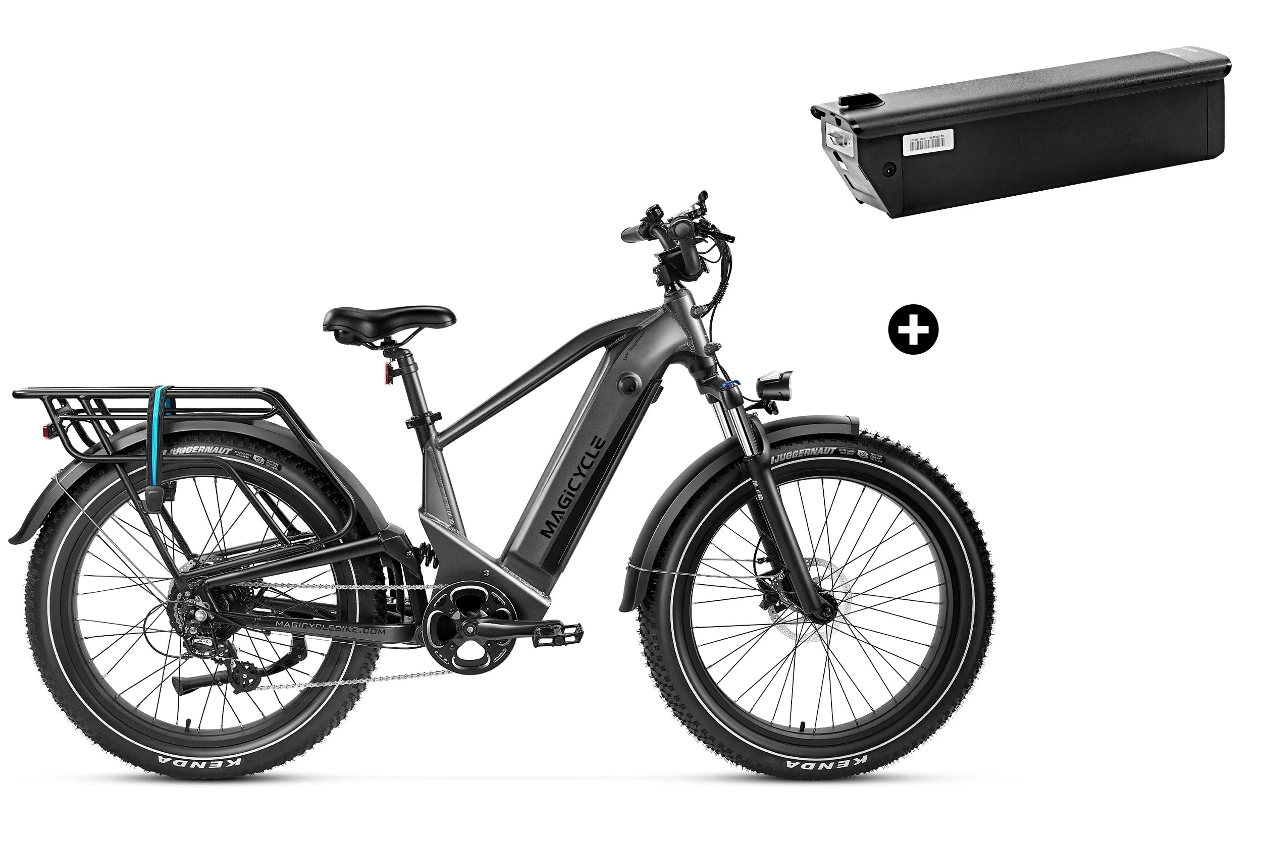 Magicycle Deer Step-Over Full Suspension Ebike SUV - Touring Version、mySite、bearsvspackers