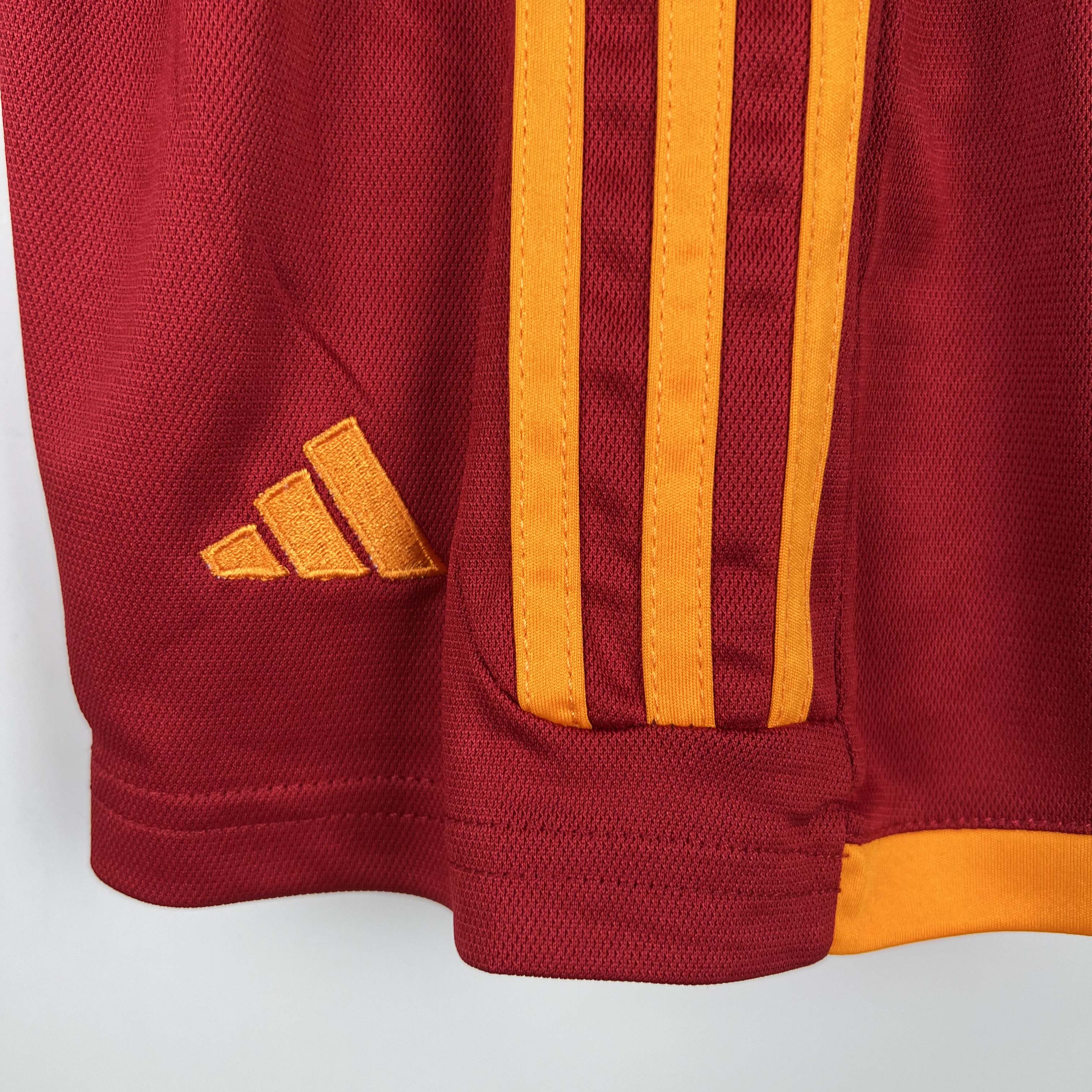 2023/2024 Roma Home Soccer Jersey 1:1 Thai Quality Kids Size:football jersey mysite: unitedjerseyfootball 邓江浪:football