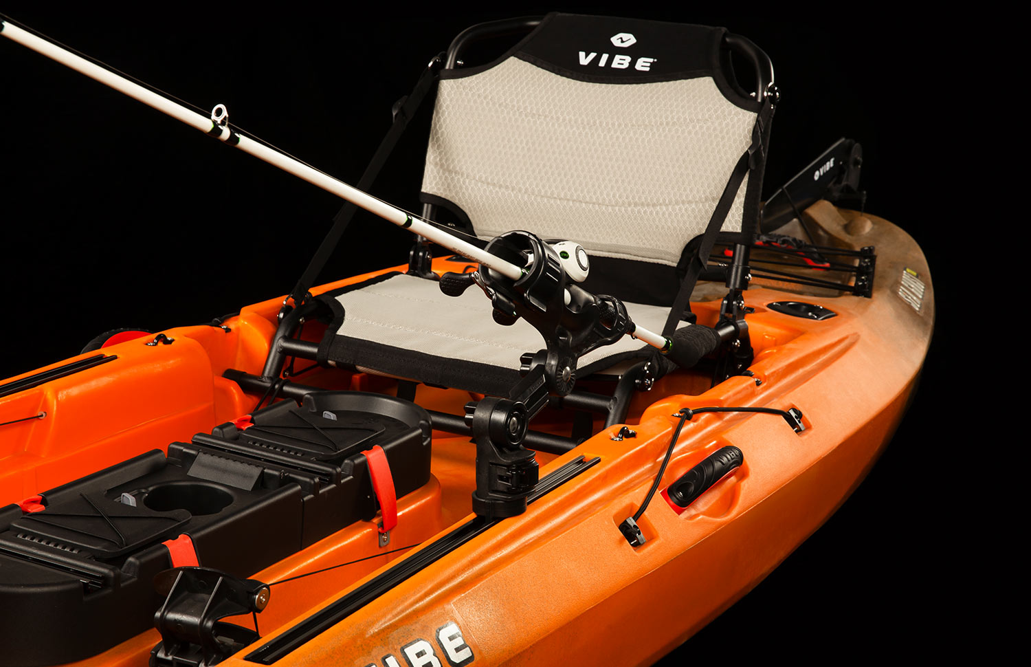 Vibe Hero Seat in Sea Ghost 110 Kayak Vibe Kayaks Sea Ghost 110 Hero Seat
