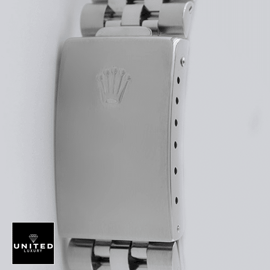 Rolex Datejust 36 116234-0084 Replica Fold Clasp on the Rolex logo