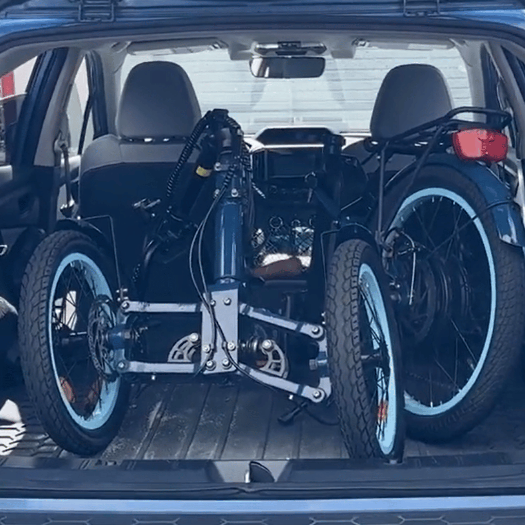 sixthreezero_Two_Front_Wheel_Electric_Bike_folded