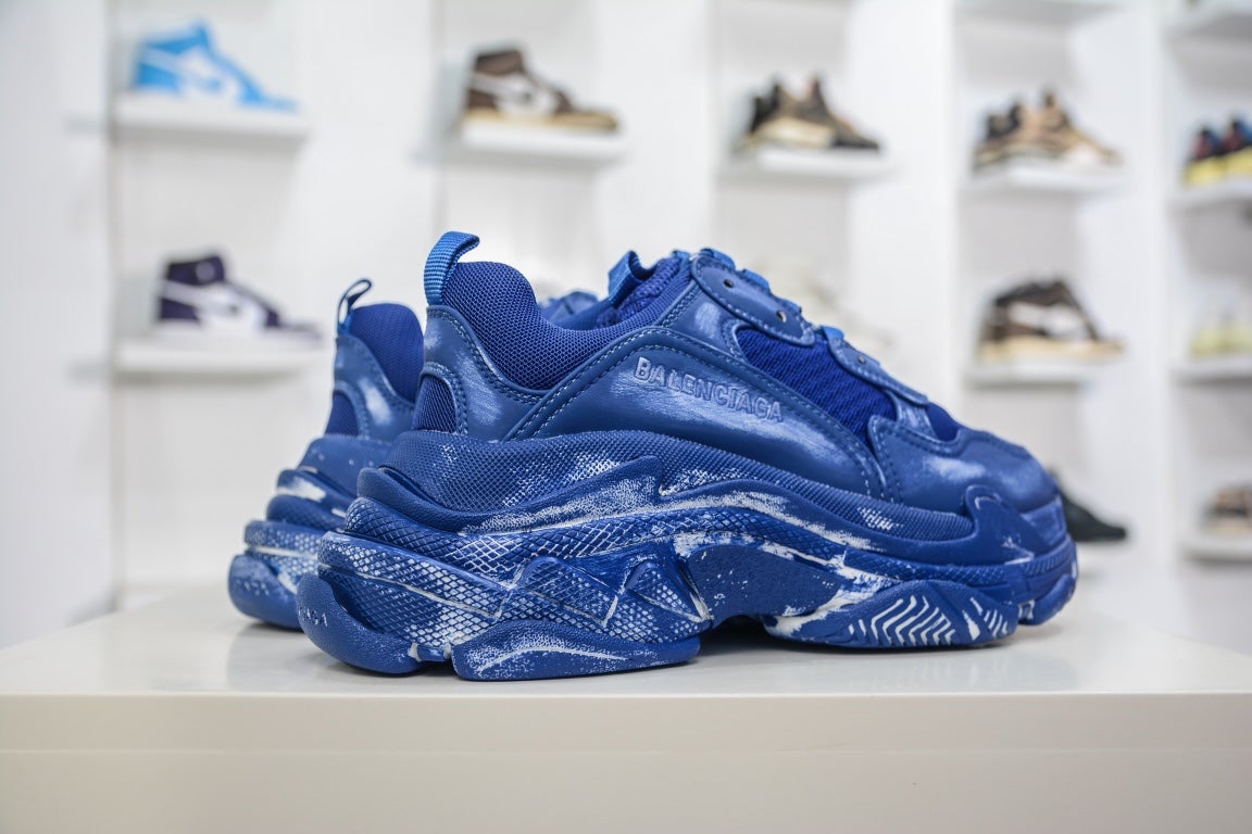 Balenciaga Triple S Sneaker Faded Blue、mysite、Cacoeks
