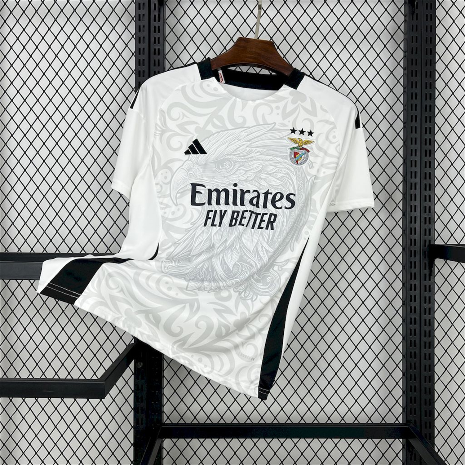 foot-Benfica 24-25 White Concept Jersey - Fans Version