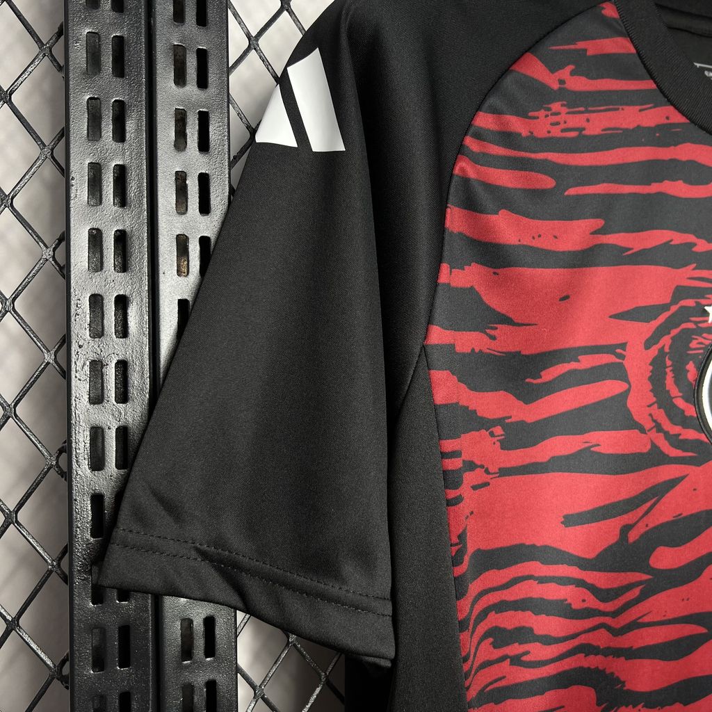 ManixJersey.com | Germany 2024 Euro Red Pre-match Training Jersey - Fans Version -Customize Name, Number and Patch | Worldwide Shipping