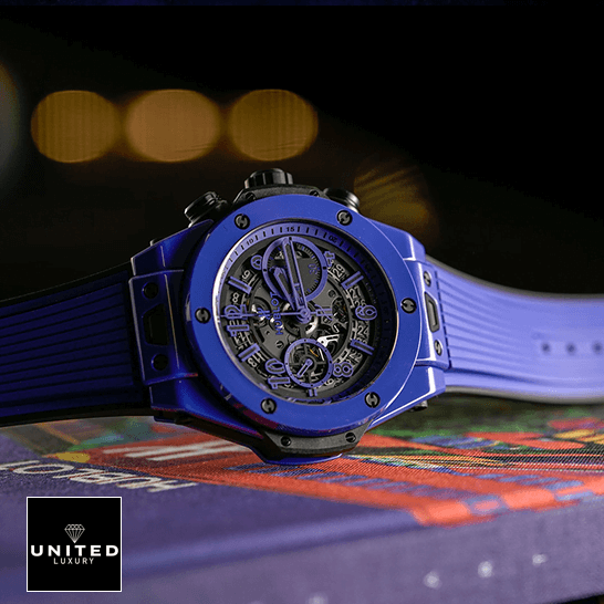 Hublot Big Bang 411.ES_.5119 Unico Magic Blue Dial Replica