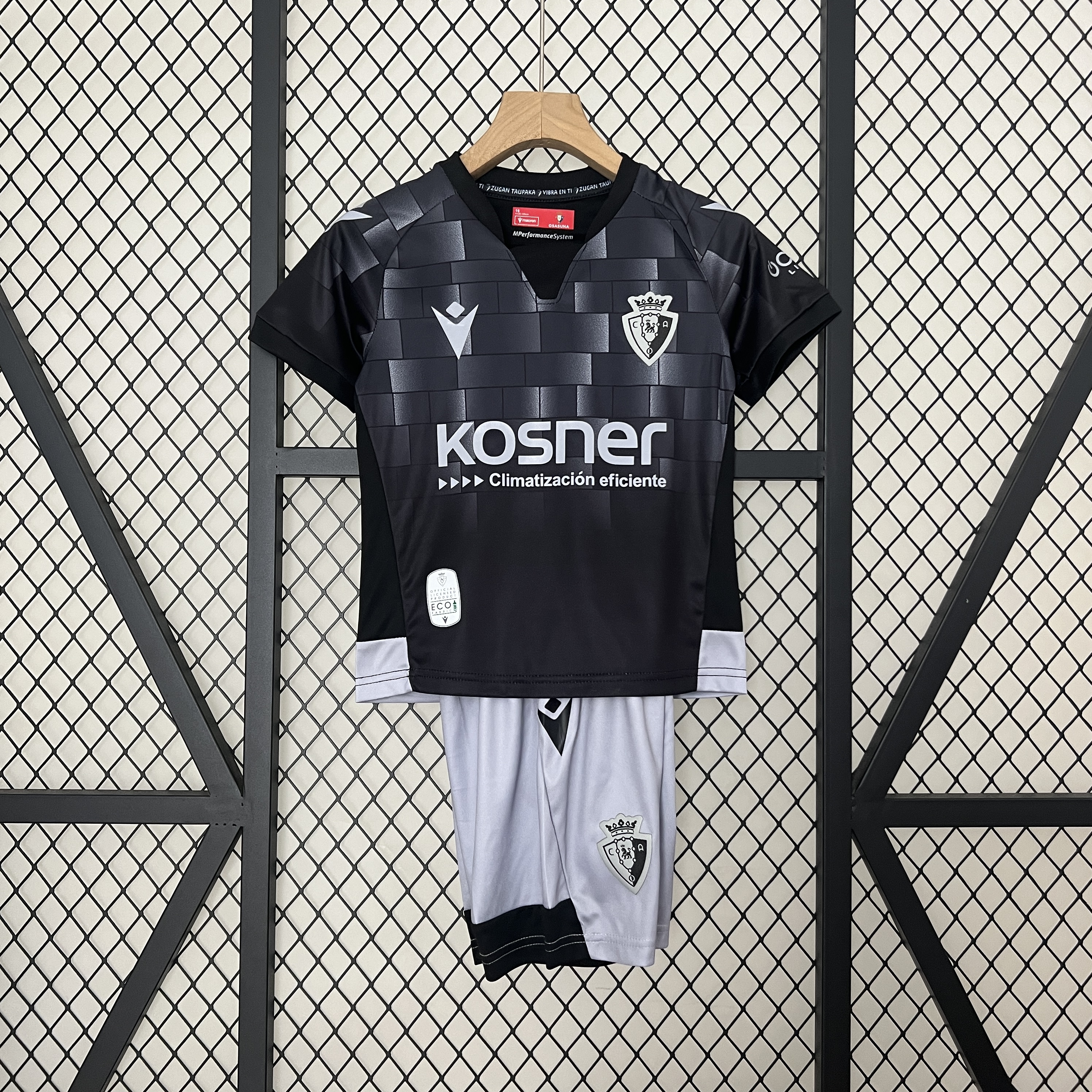 ManixJersey.com | Osasuna 24-25 Third Kids Kit -Customize Name, Number and Patch | Worldwide Shipping