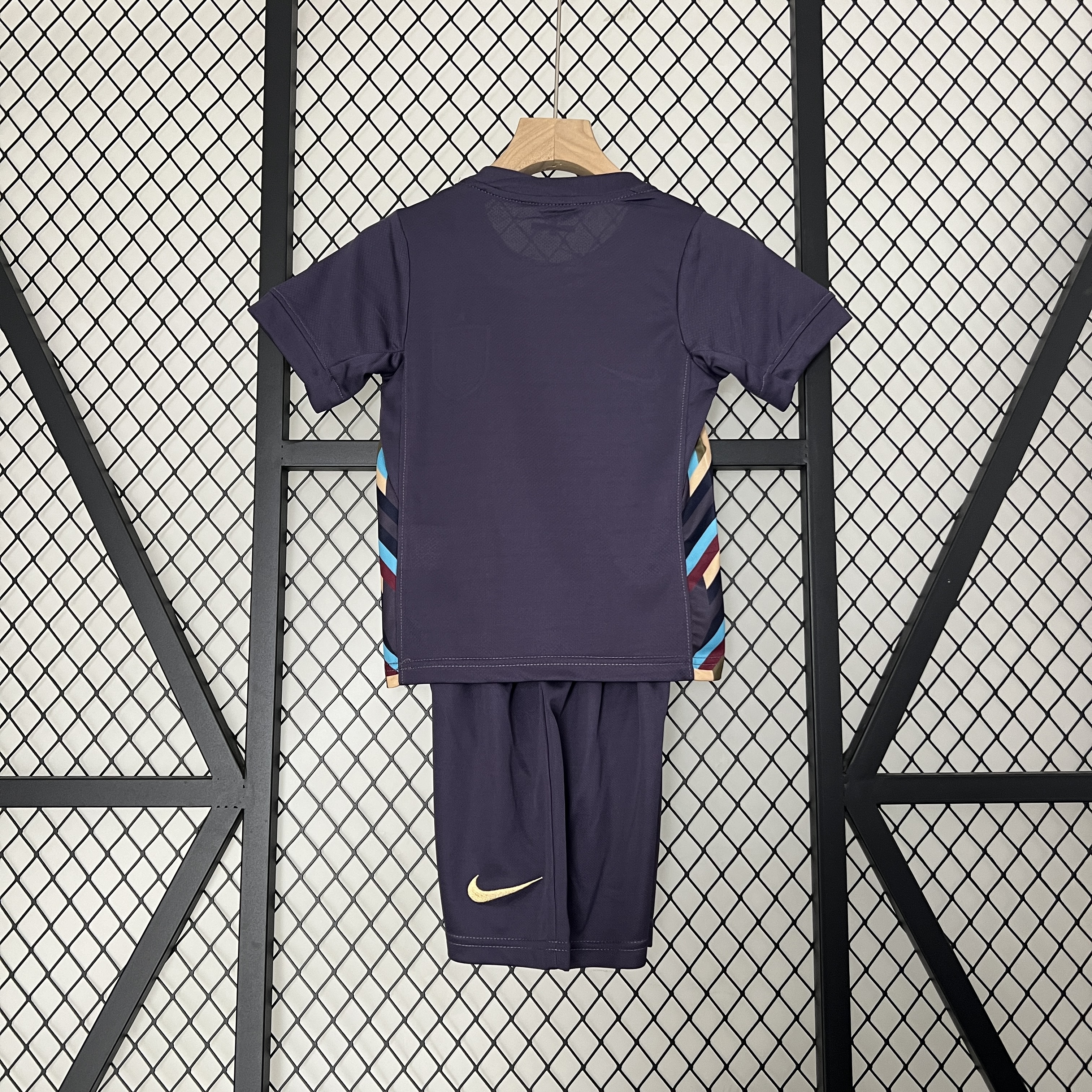 GlobeJersey-England 2024 Away Stadium Kids Kit