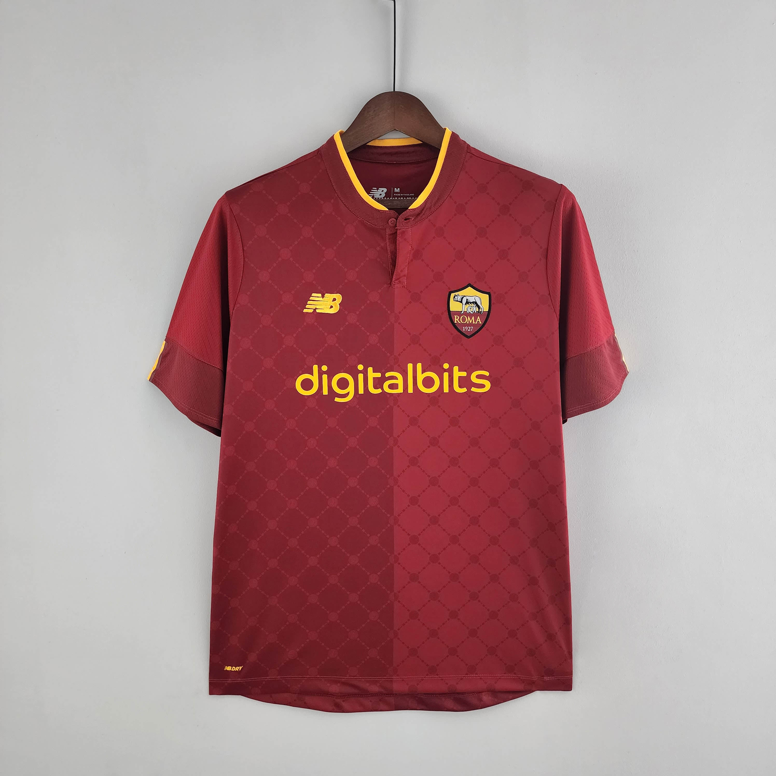 2022/2023 Roma Home Soccer Jersey 1:1 Thai Quality:football jersey mysite: unitedjerseyfootball 邓江浪:football