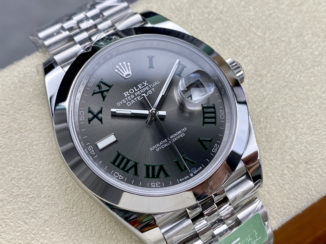 Rolex Datejust II Perpetual Grey Roman Dial 126300Jubilee Replica-fasswatch