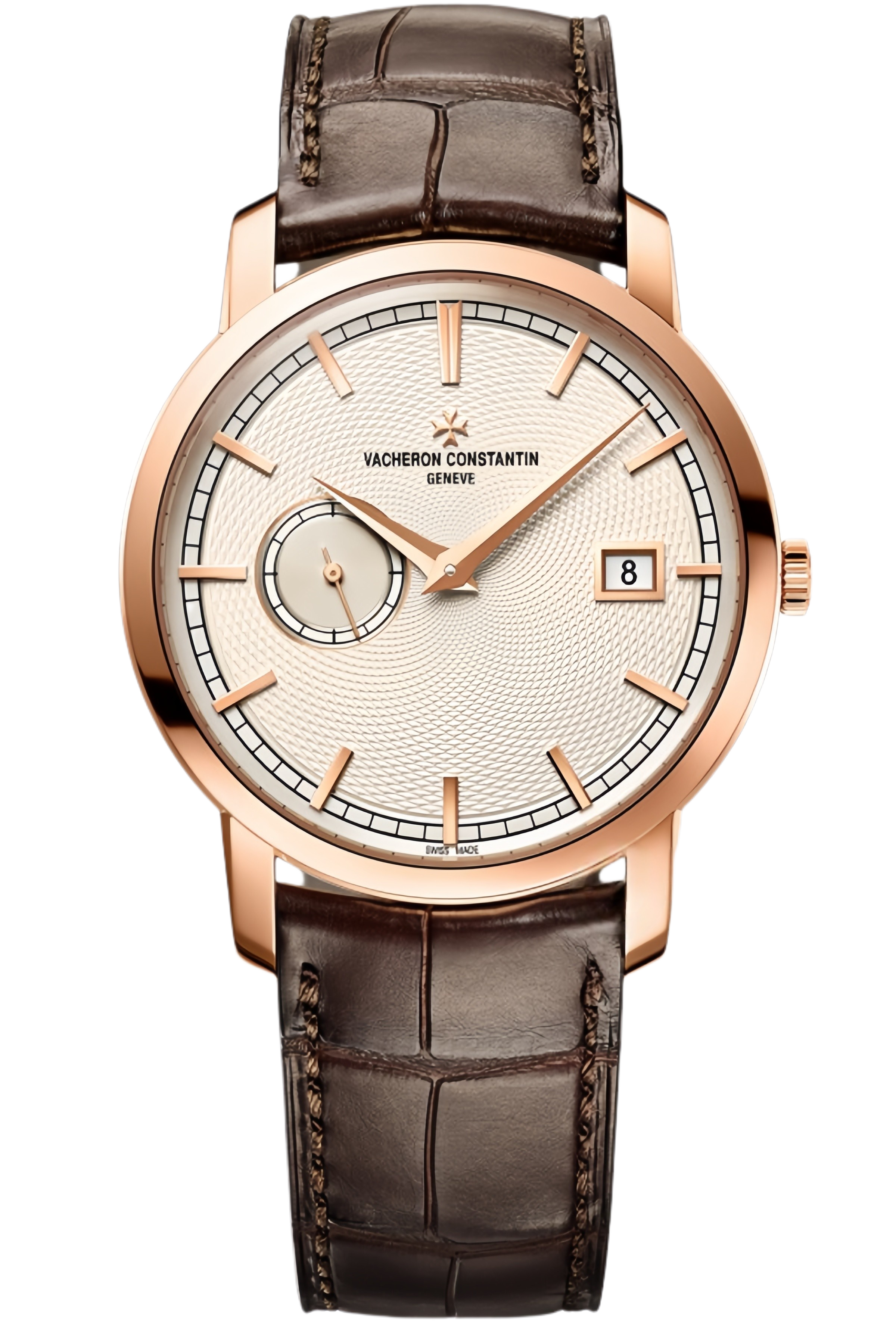 Vacheron Constantin Patrimony Ref. 87172/000R-B167 Super Clone Watch – Rose Gold Case White Dial Luxury Replica