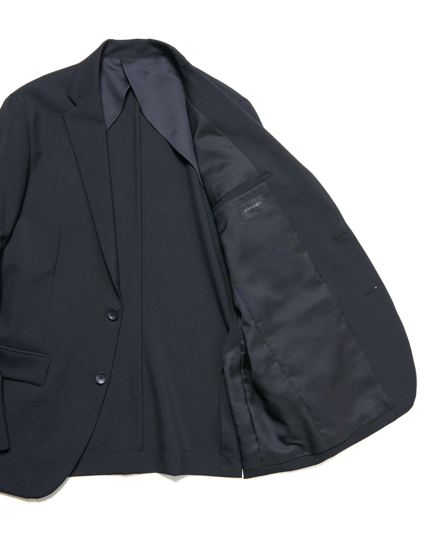 SOPHNET. 25S/S SUMMER MERINO WOOL STANDARD 2BUTTON JACKET  SOPH-250014 