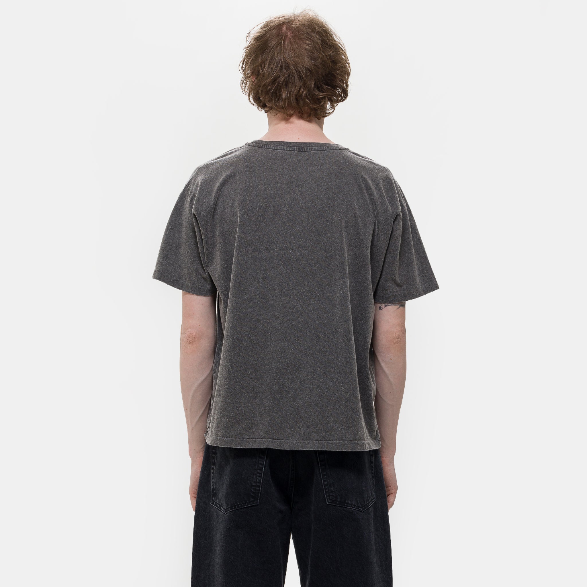 New T-Shirt in Washed Graphite