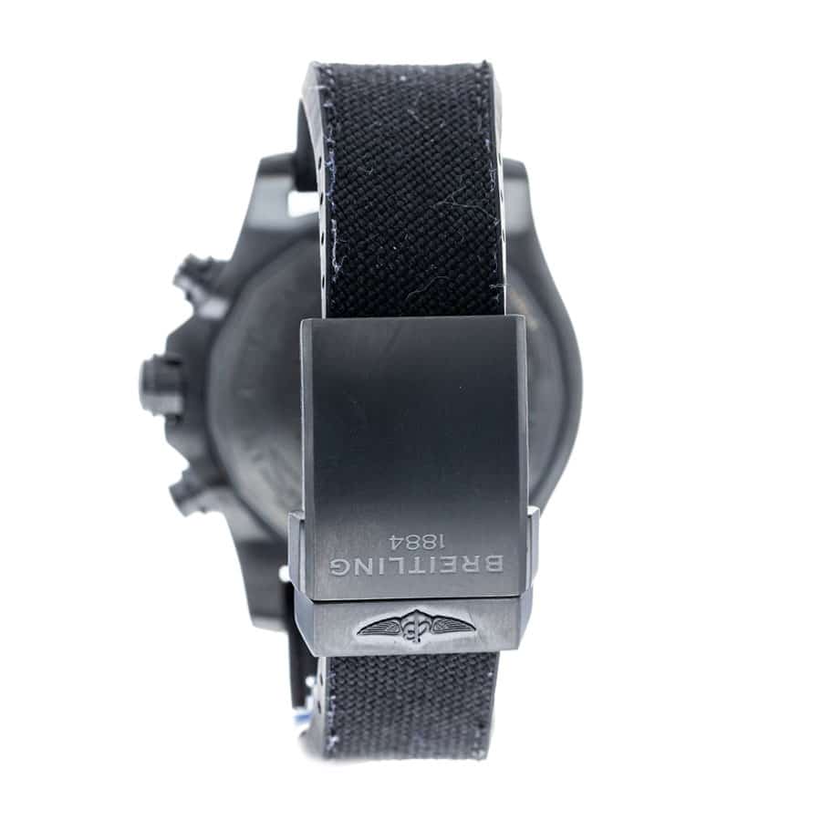 Breitling Super Avenger II Black Steel M133711A/BF30 Replica-fasswatch