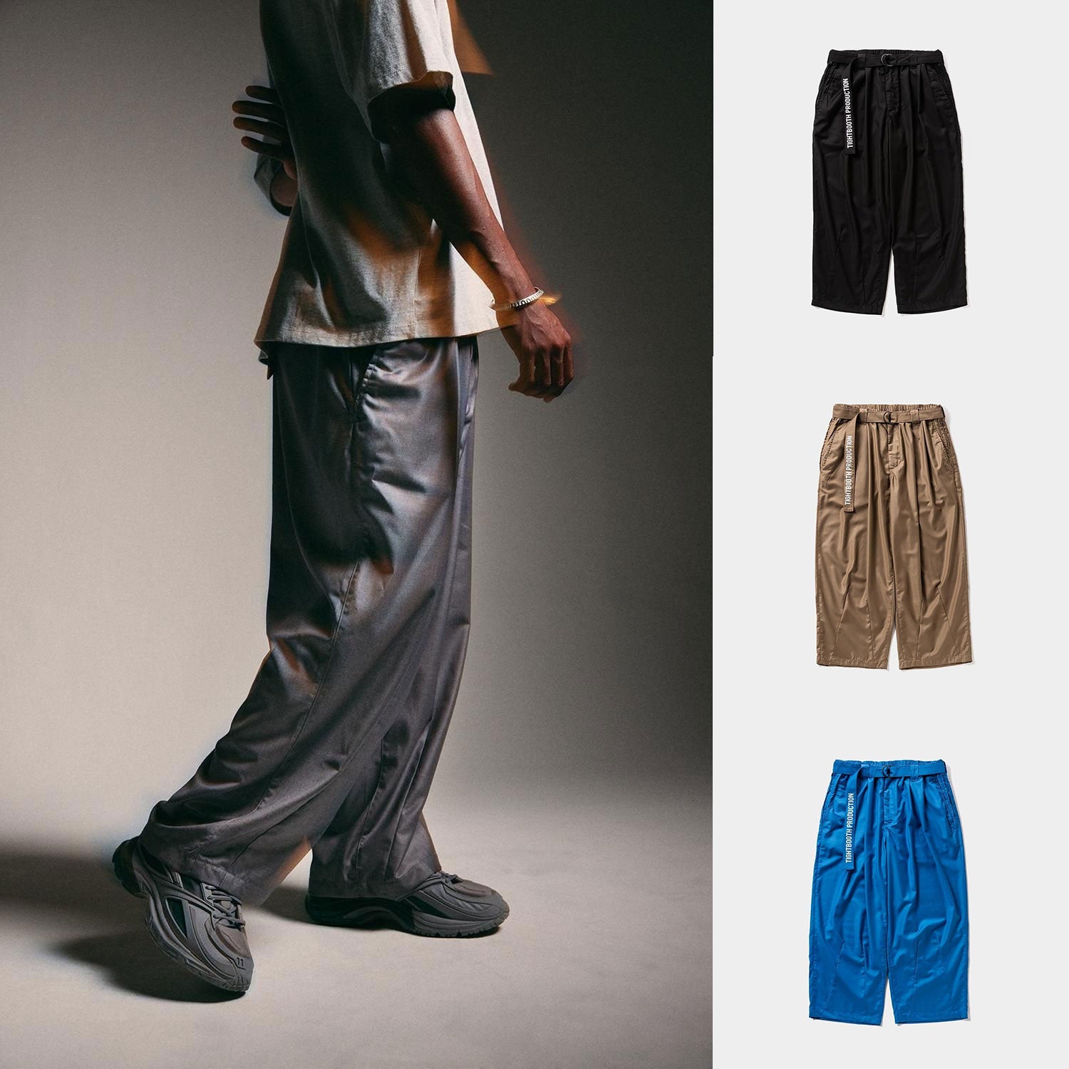 TIGHTBOOTH 25S/S BAGGY SLACKS  SS25-B05 