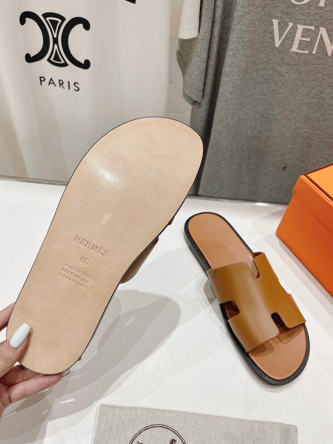 IZMIR SANDAL CARAMEL LAMBSKIN、mysite、Cacoeks