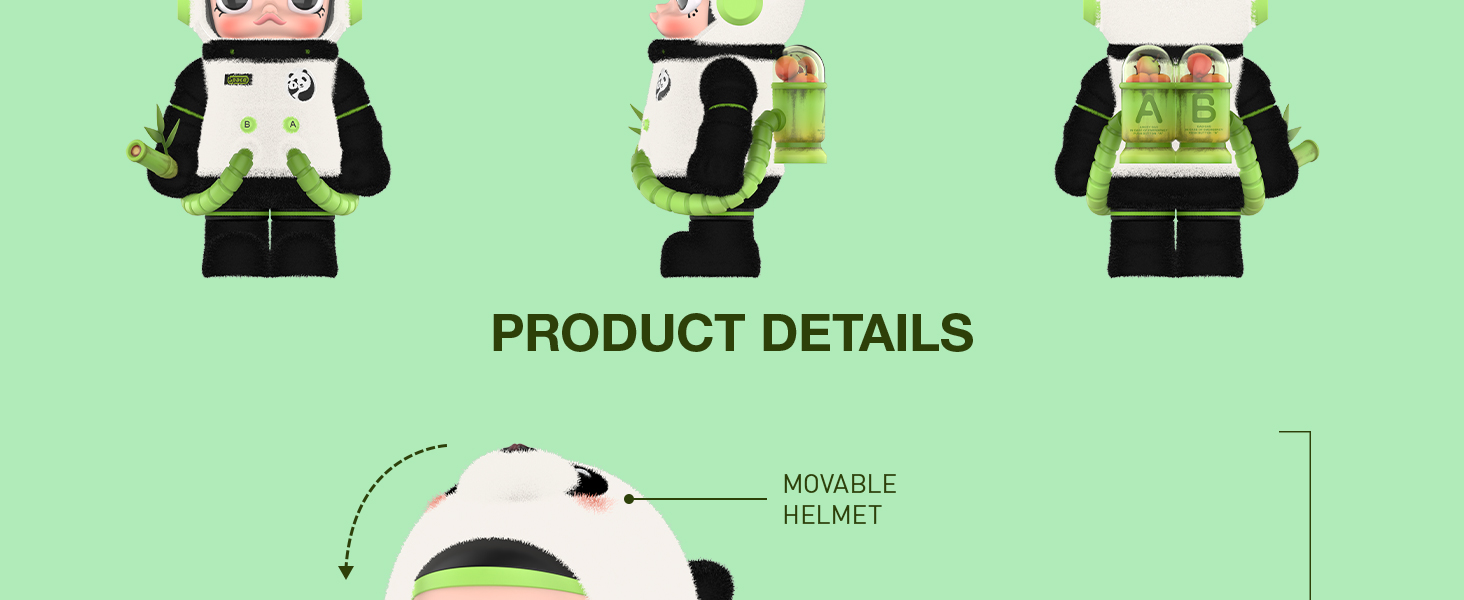 MEGA SPACE MOLLY 400% PANDA
