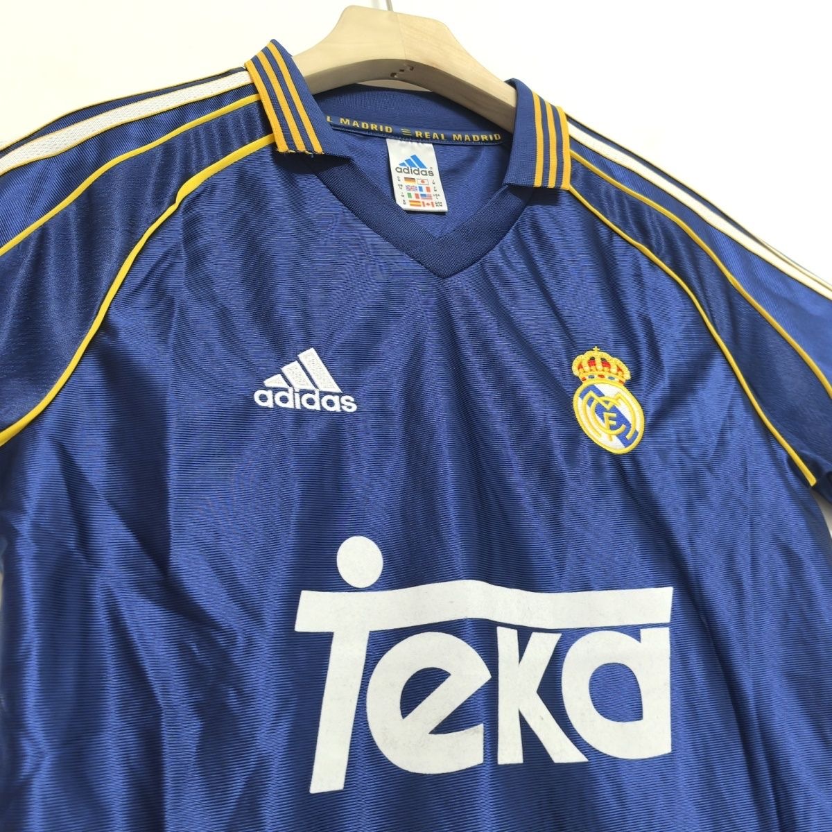 1998-00 Real Madrid away soccer jersey-Retro version: Ajax 24-25 Home Stadium Jersey - Fans Version mysite: Adidas luxuryfootballshirts.com: https://www.luxuryfootballshirts.com/