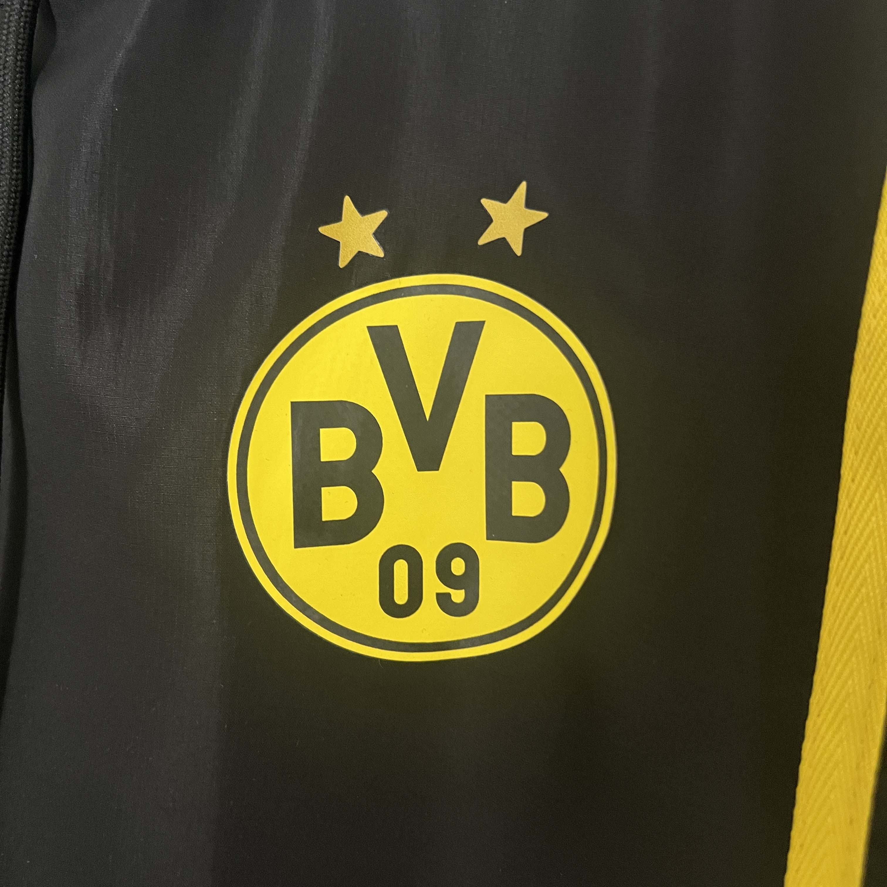 2024/2025 Dortmund Windbreaker Black Football Shirt 1:1 Thai Quality Set:football jersey mysite: unitedjerseyfootball 邓江浪:football