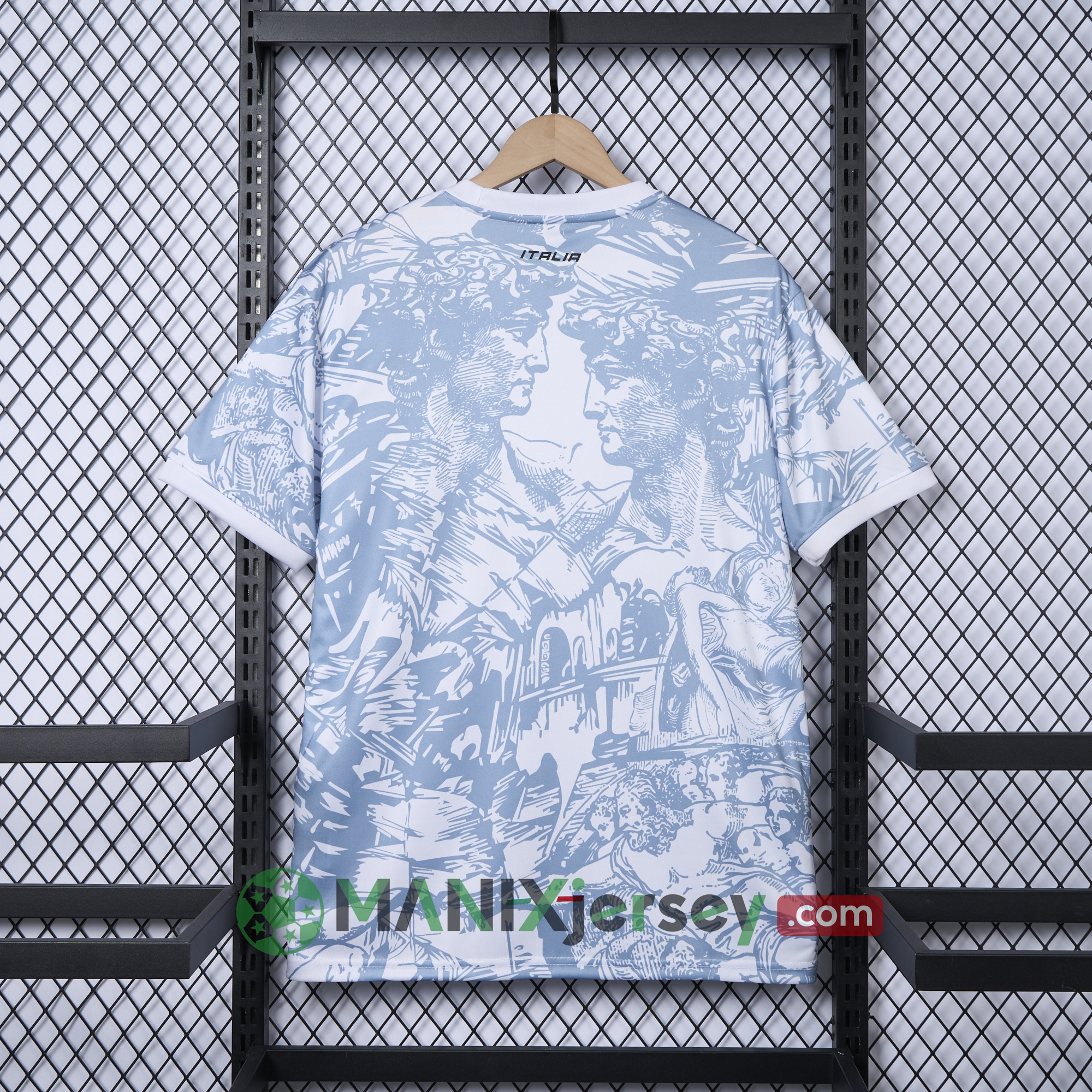 ManixJersey.com | Italy 2024 White Special Edition Jersey - Fans Version -Customize Name, Number and Patch | Worldwide Shipping