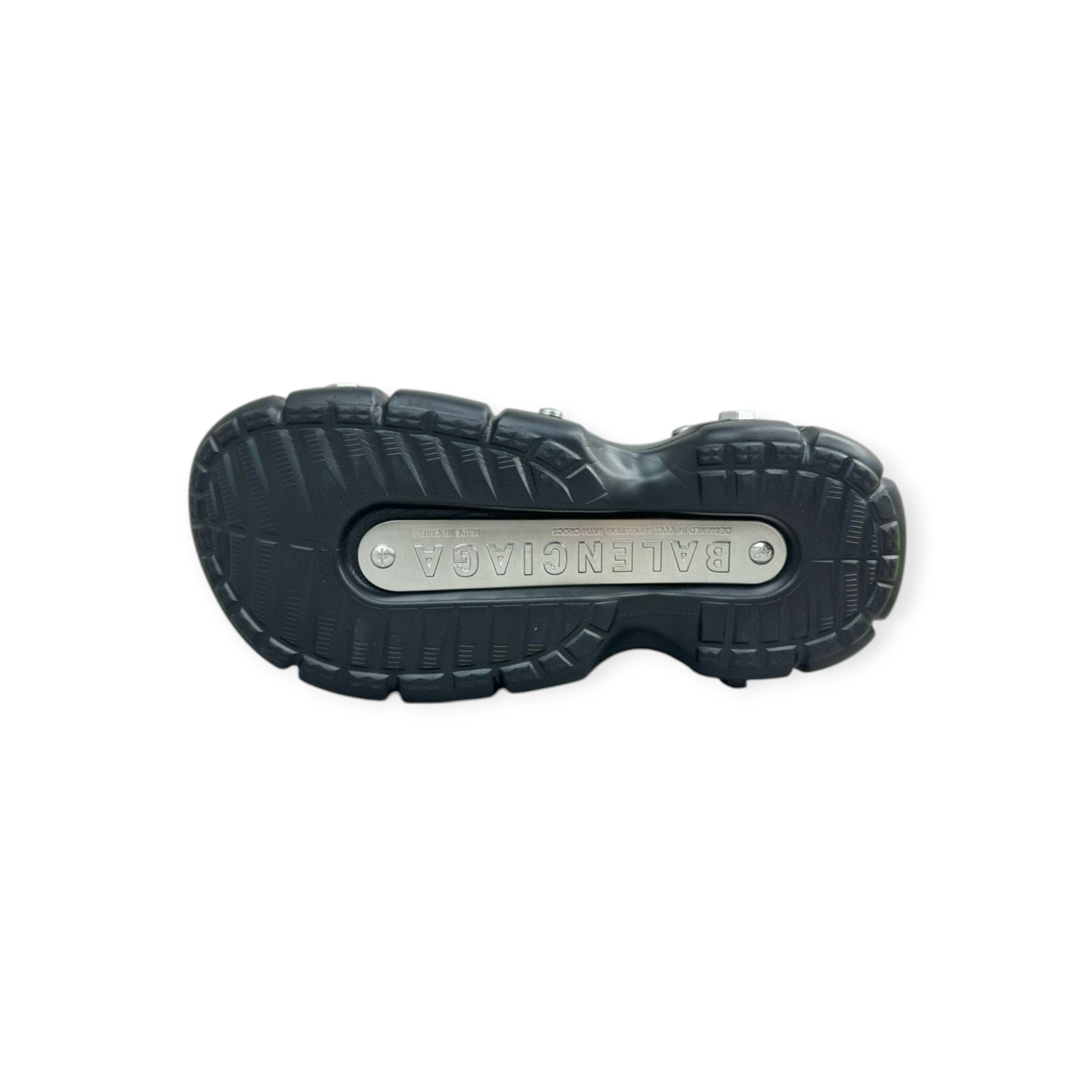 Balenciaga HardCrocsTM Mule in Black Rubber、mysite、Cacoeks