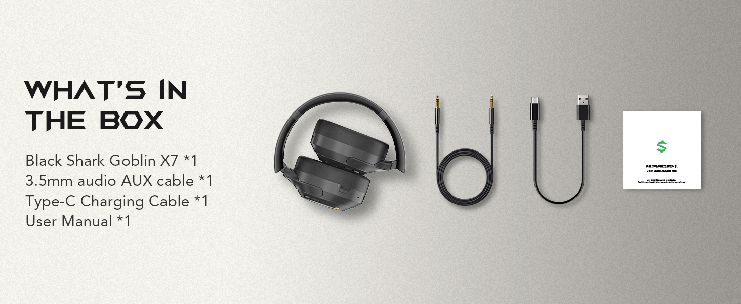 What is in the box High-Quality Sound over ear headphones