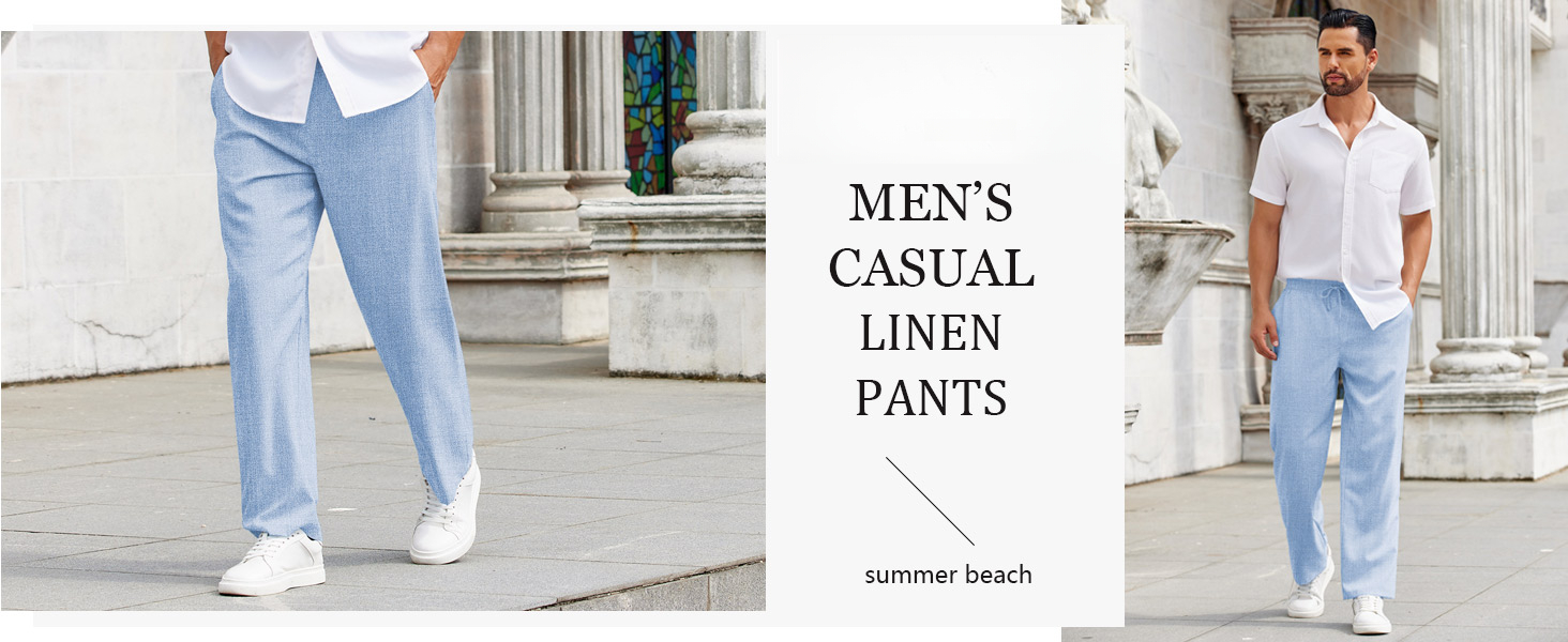 mens summer beach cotton shorts