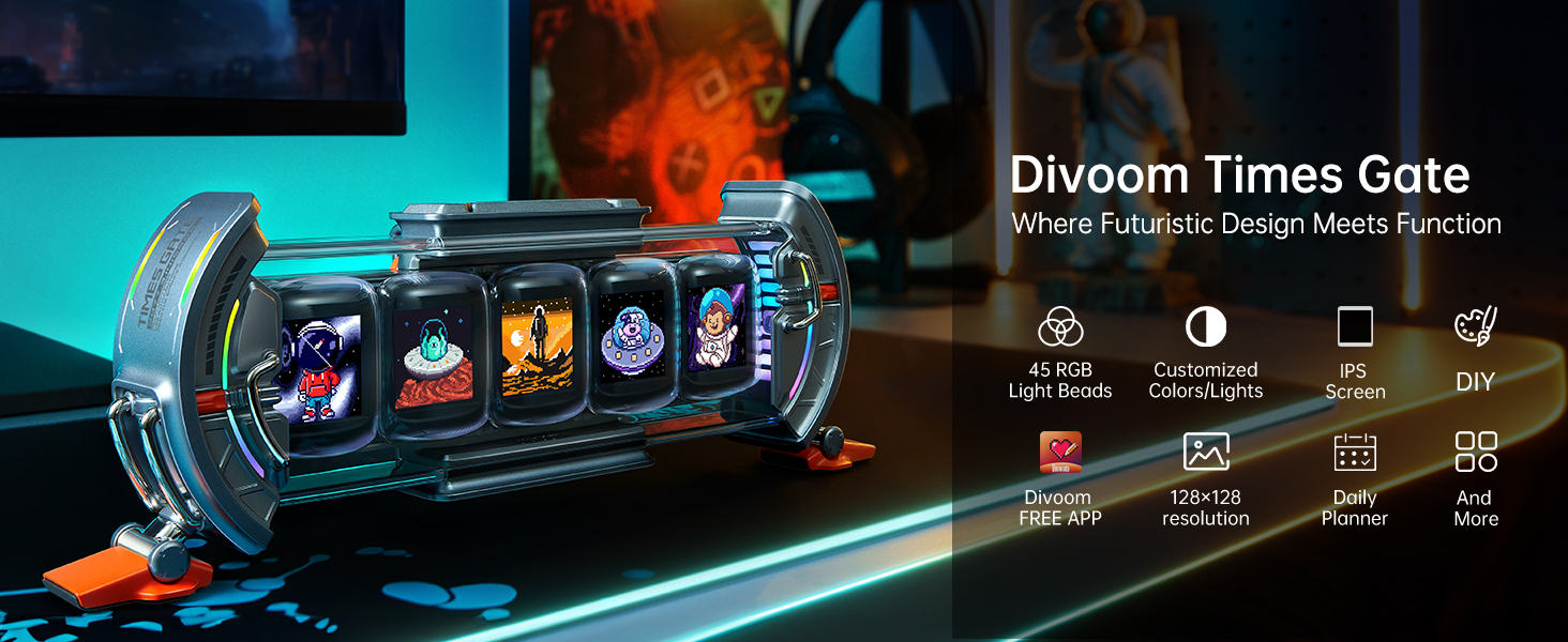 divoom times gate