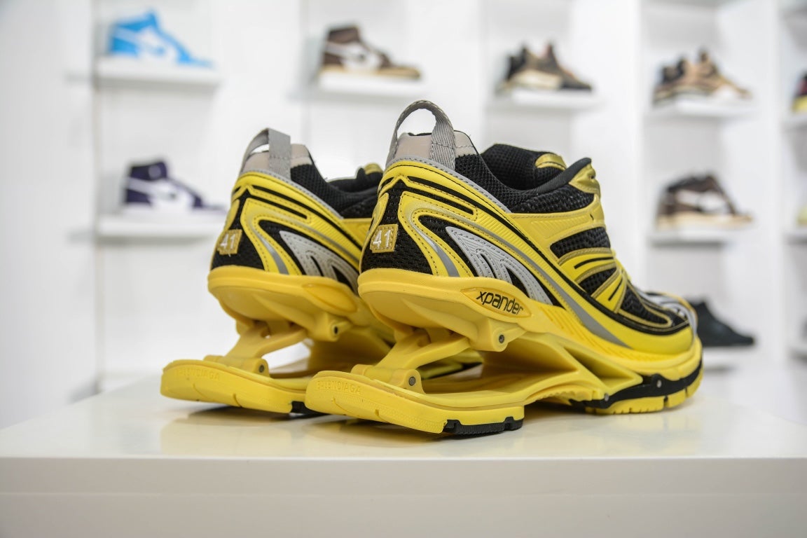 Balenciaga X-Pander Trainer Yellow Black、mysite、Cacoeks
