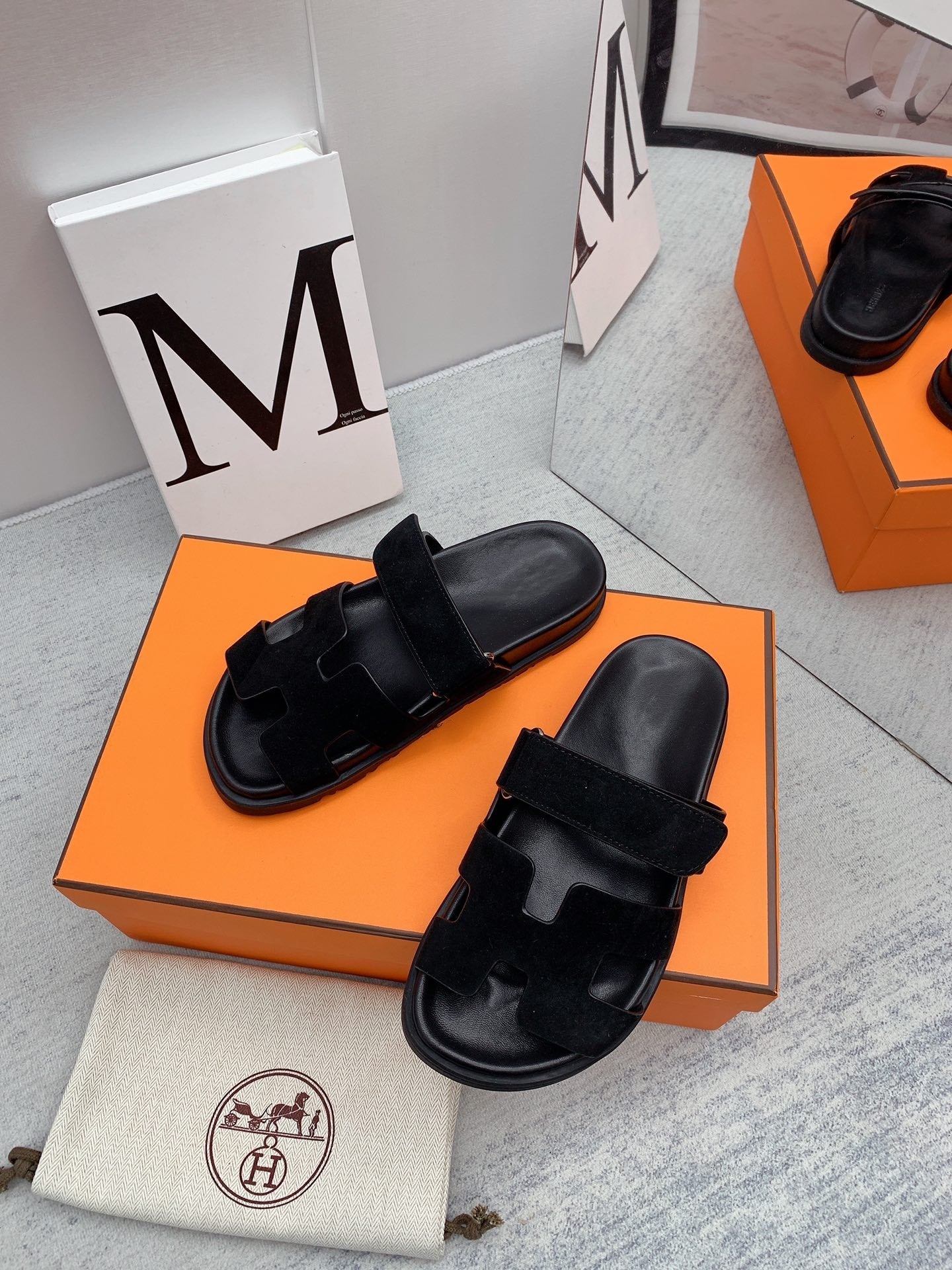 Chypre Sandal Black velvet lining、mysite、Cacoeks