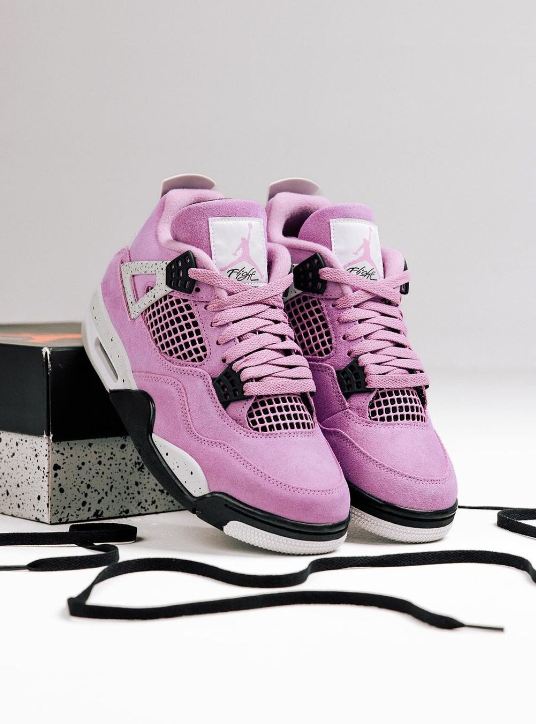 Air Jordan 4 Retro Orchid、JORDAN、Cacoeks