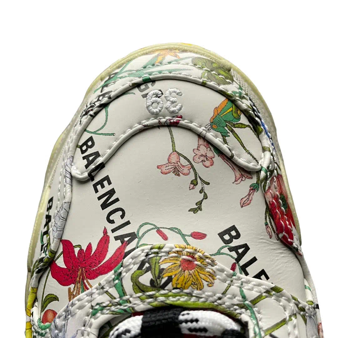 Balenciaga x Gucci Triple S Sneaker Flora Print、mysite、Cacoeks