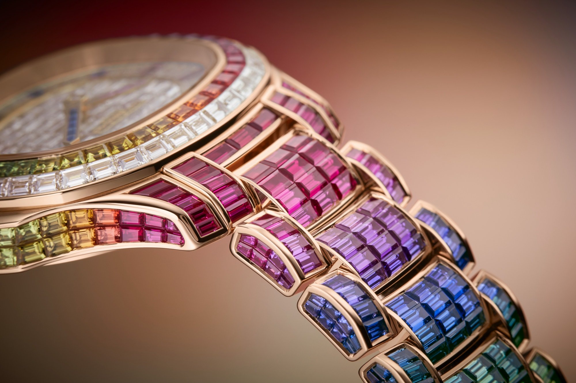 Patek Philippe Aquanaut Luce Rainbow Minute Repeater Haute Joaillerie