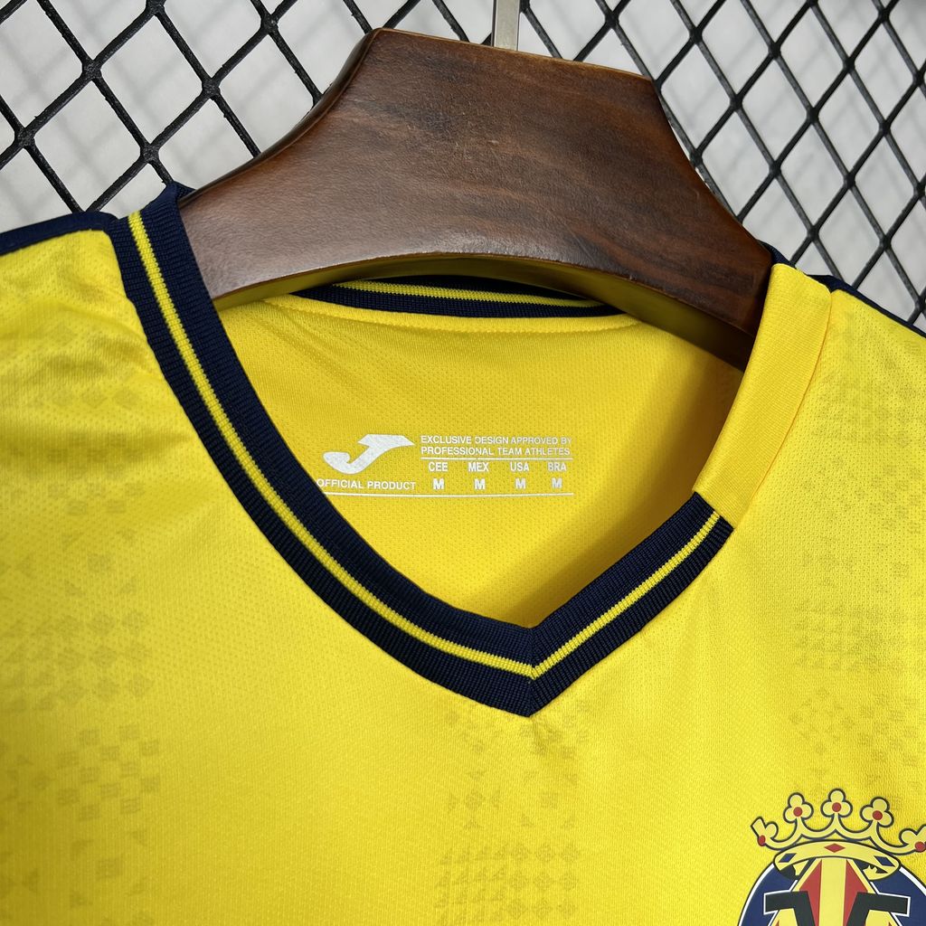 Higojerseys-Villarreal 24-25 Home Stadium Jersey - Fans Version