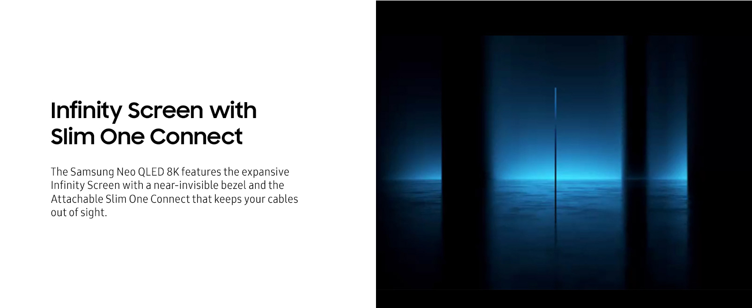 Infinity Screen with Slim One Connect