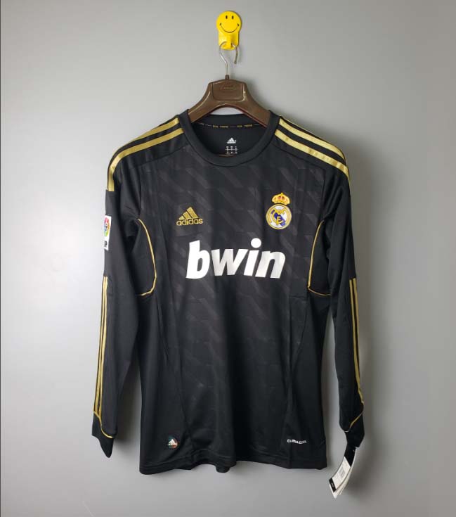 2011/2012 Retro Long Sleeve Real Madrid Away:football jersey mysite: unitedjerseyfootball 邓江浪:football