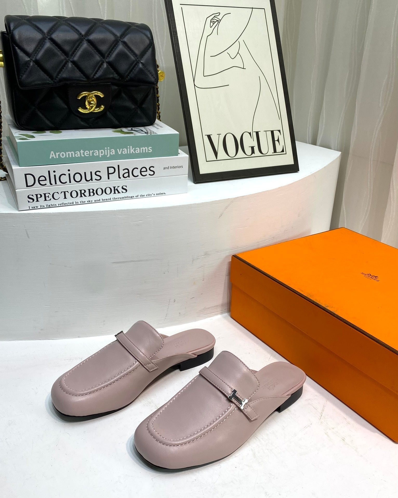 IENA MULE CREPE CALFSKIN、mysite、Cacoeks