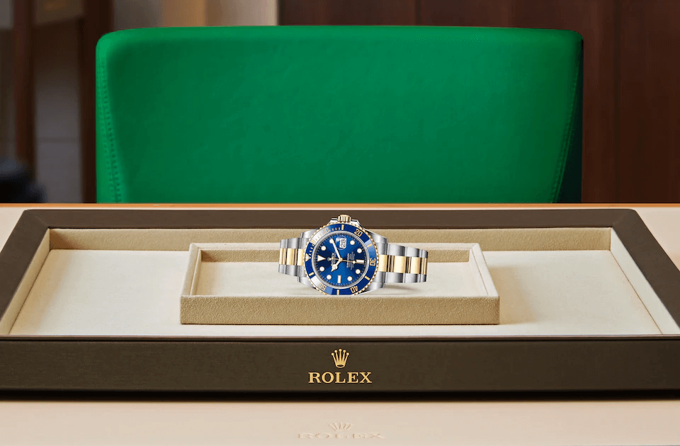 Rolex Submariner in Oystersteel and gold, M126613LB-0002 | Europe Watch Company