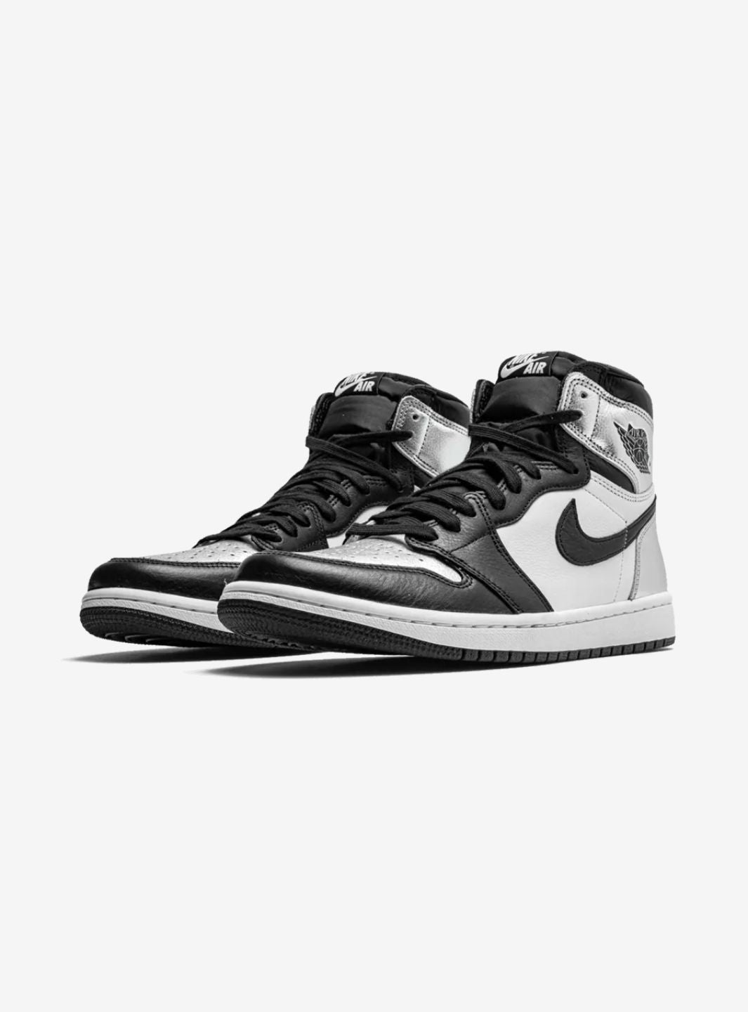Air Jordan 1 Retro High Silver Toe、JORDAN、Cacoeks