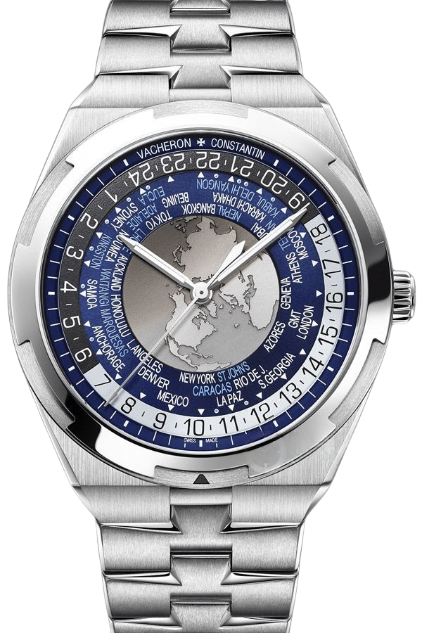 Vacheron Constantin Overseas Chronograph Ref. 7700V/110A-B172 Super Clone Watch – Blue Dial Stainless Steel Fake Replica