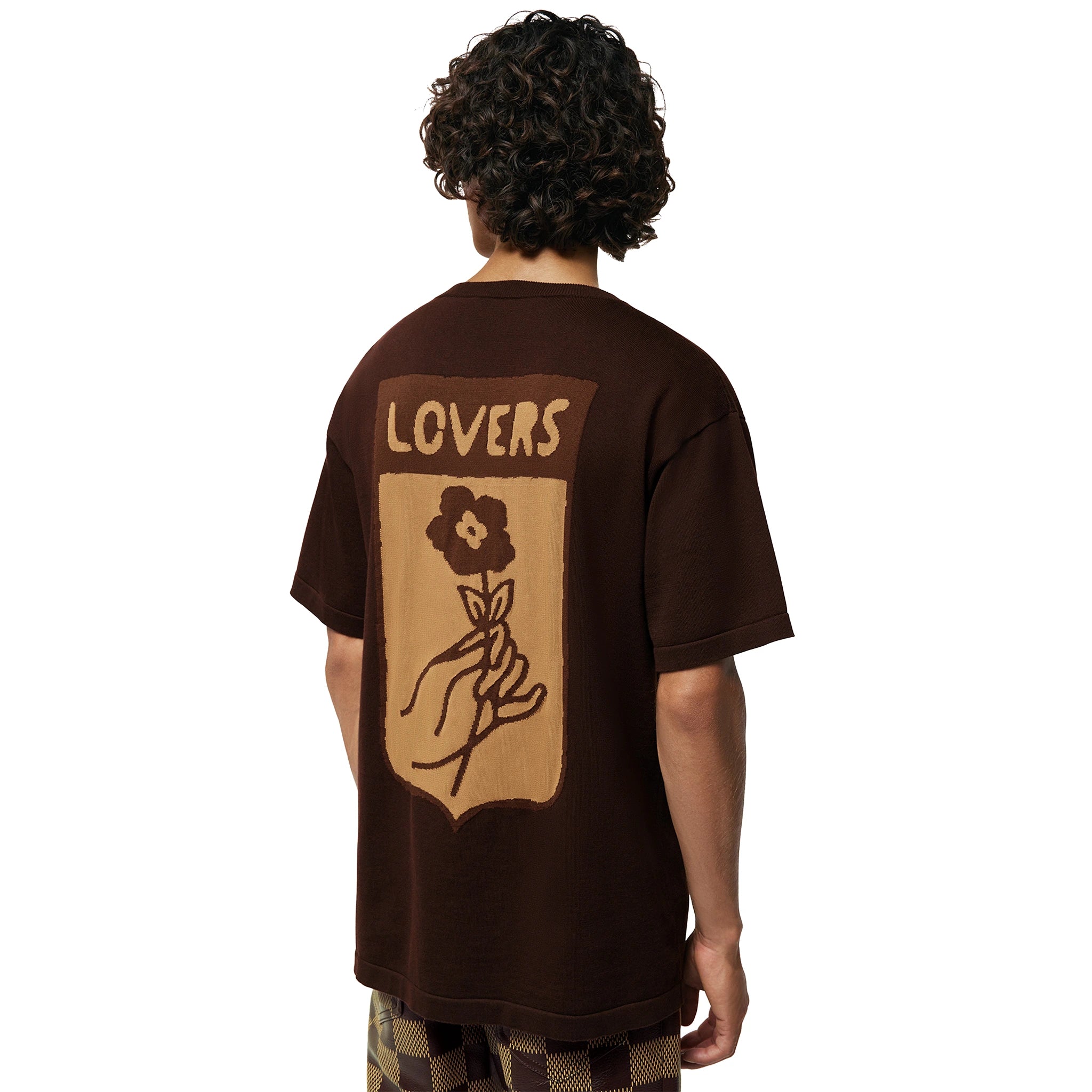 Louis Vuitton Cotton Trunk Print Sienna Brown T Shirt、mysite、Cacoeks