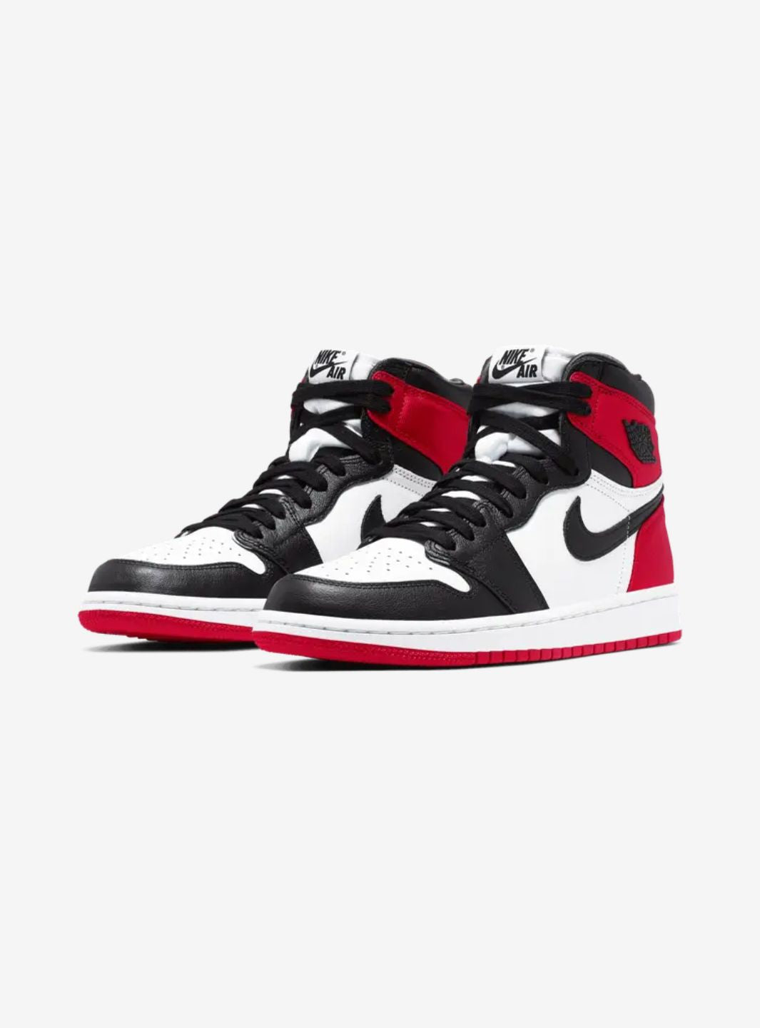 Air Jordan 1 Retro High Satin Black Toe、JORDAN、Cacoeks