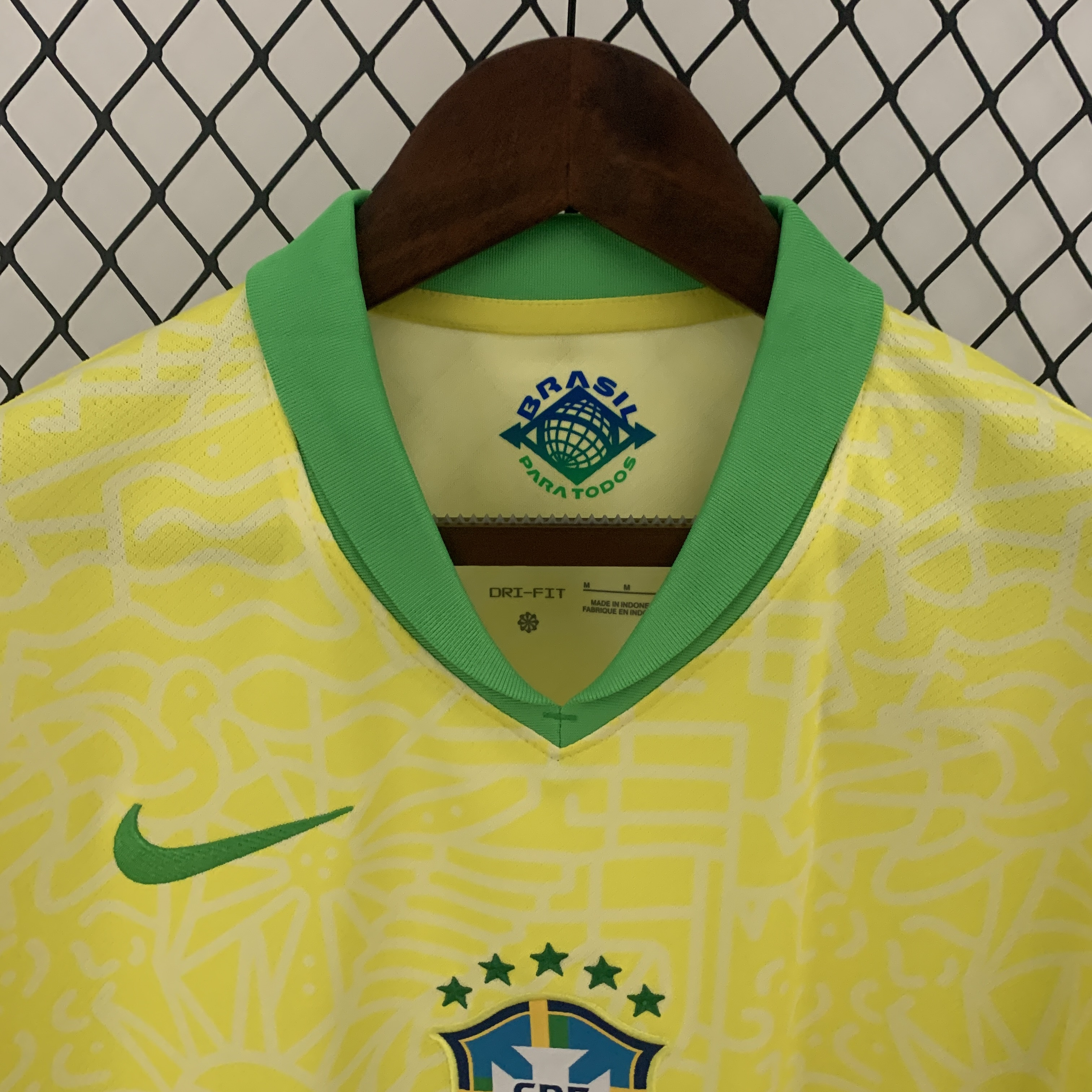 Higojerseys-Brazil 2024 Home Stadium Jersey - Fans Version
