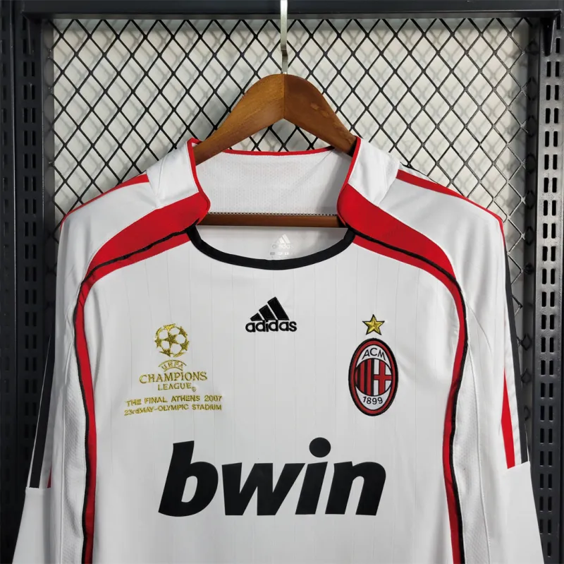 06-07 AC Milan Away soccer jersey- Long Sleeve Retro version: Ajax 24-25 Home Stadium Jersey - Fans Version mysite: Adidas luxuryfootballshirts.com: https://www.luxuryfootballshirts.com/