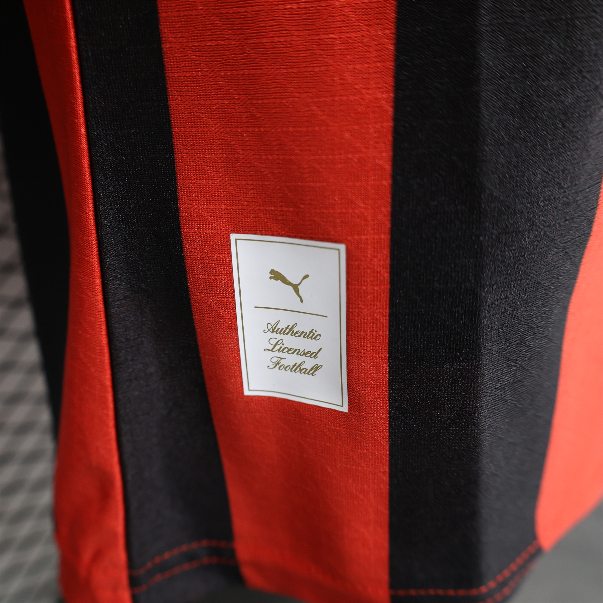 JerseysGala.com | AC Milan 24-25 125th Anniversary Long Sleeves Red Jersey - Player Version -Customize Name, Number and Patch | Worldwide Shipping