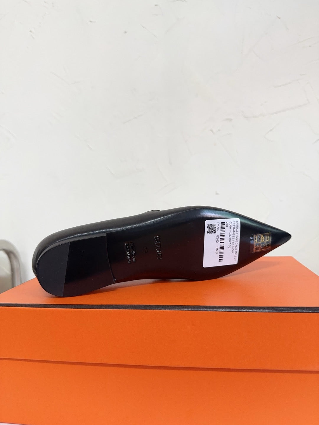 KIARA FLAT PUMP IN BLACK CALFSKIN、mysite、Cacoeks